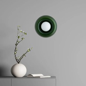 Aplica de perete, Living, Hol, Scara, Sticla, Verde, TEVO