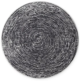 Covor gri rotund ø 120 cm Gloria Cavallo – Hanse Home