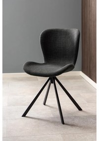 Scaune de dining gri-închis 2 buc. Batilda – Actona