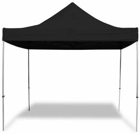 Cort grădină Foarfecă PROFI 3x3m negru+4 pereți laterali