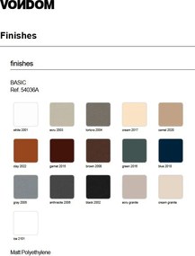 Ghiveci plante, flori design decorativ modern pentru amenajari interioare si exterioare, VELA HIGH CUBE 54036R Vondom