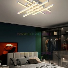 Lustra LED Cu Telecomanda, Elit's Esn174 - 8-W, 160w