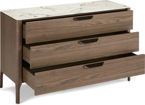 Comoda cu trei sertare, design elegant Glayds AC-CP1806-C