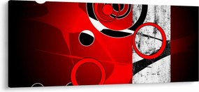 Tablou cu abstracție (120x50 cm)