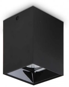 Spot Aplicat Ideal-Lux Nitro Negru pl 15w- 206028