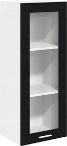 vidaXL Dulap suspendat Stejar Negru 40 x 31 x 100 cm Lemn compozit