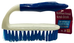 Perie de curățat cu mâner albastru