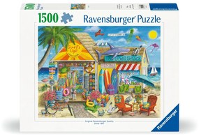 PUZZLE MAGAZIN DE INCHIRIERI PE PLAJA 1500 PIESE - RAVENSBURGER (RVSPA01449)