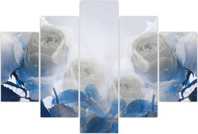 Tablou - Trandafir alb (150x105 cm)