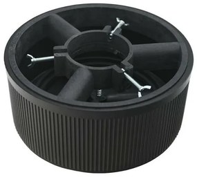 Suport pom de Crăciun 5 l, negru