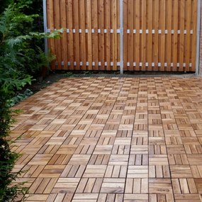 Plăci din lemn STILISTA, clasică, salcâm, 1 m²