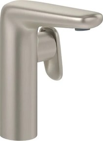 Baterie lavoar monocomanda Villeroy&Boch Antao nichel periat cu ventil Push-Open