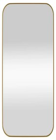 Oglinda de perete, auriu, 30x80 cm, dreptunghiulara 1, Auriu, 30 x 80 cm