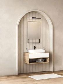 Aplica de perete LED baie IP44 MAREL neagra