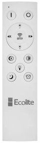 Ecolite WALP03-60W/LED - LED Plafonieră dimmabilă VELA LED/60W/230V + Telecomandă