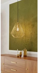 Lustră pe cablu STYPE 1xE27/40W/230V aurie Eglo 43695