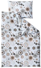 Lenjerie de pat din bumbac KLEVIS alb Dimensiune lenjerie de pat: 70 x 90 cm | 140 x 200 cm