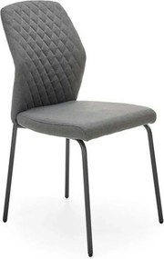 Scaun K461, gri/negru, stofa clasica, 46x56x92 cm