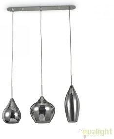 Lustra suspendata design modern SOFT SB3 FUME 111865