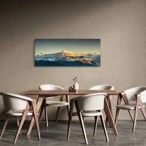 Tablou - vârfuri de munți (120x50 cm)