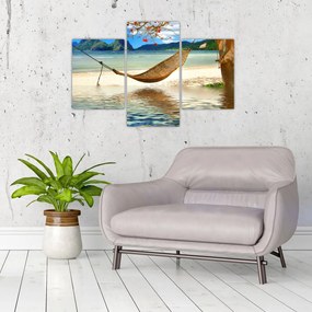 Tablou - Relax la plajă (90x60 cm)