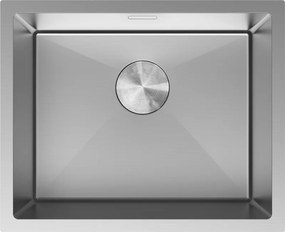 Mexen Trixo chiuvetă de oțel cu o singură cuvă 540 x 440 mm, inox - 6414541000-01