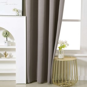 Perdea maro-gri OXFORD 140x250 cm Agatat: Rejansa