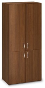 Dulap înalt ProOffice 80 x 47 x 178 cm, nuc