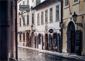Tablou - Strada din Praga (70x50 cm)