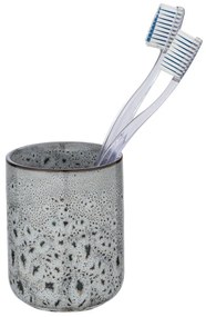 Suport din ceramică pentru periuțe de dinți Wenko Oviedo, gri