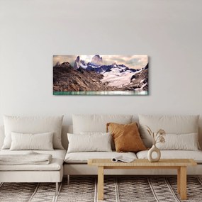Tablou cu lac montan (120x50 cm)