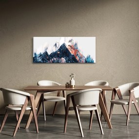 Tablou - Pădure, abstrecție (120x50 cm)
