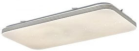 Plafoniera LED moderna Oscar 63,5 x 33cm alb/crom