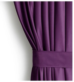 Draperie mov dimout (semi-opacă) din catifea 140x270 cm Eyelets – Restilo