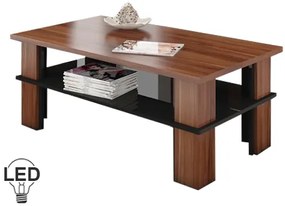 Masă de cafea Fernhill 2 (prun + Negru lucios). 780011
