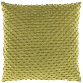 Perna decorativa din catifea KAAT 45x45 cm, verde deschis