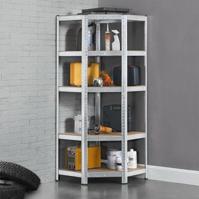 Juskys Raft de colt - 180x70x40-70 cm