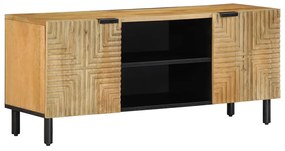 vidaXL Dulap TV maro 105x33x46 cm lemn masiv de mango