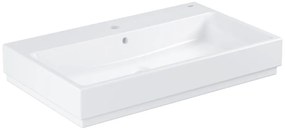 Chiuveta baie suspendata Grohe Cube Ceramic 80x49 cm, tratament PureGuard