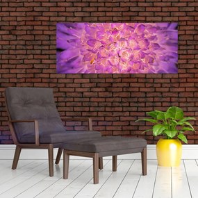 Tablou detailat cu floare (120x50 cm)