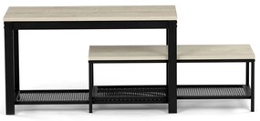Set suport pantofi 2 buc, stejar Sonoma