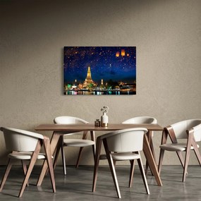 Tablou - Lampioane norocului, Bangkok (90x60 cm)