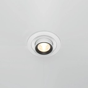 Spot LED incastrabil rotativ retractabil Hidden alb