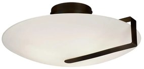 Plafoniera, Lustra aplicata moderna Sundial negru