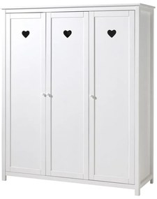 Șifonier de copii alb 159x191x57 cm Amori – Vipack