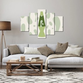 Tablou - Hippies, lampa de lavă (150x105 cm)