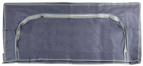 Sac de depozitare sub pat, 105 x 45 x 16 cm, gri