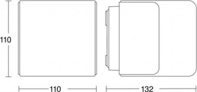 Steinel 055516 - LED Lampă exterior cu senzor L 835 LED/9,5W/230V IP44