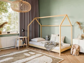 Pat pentru copii 100x200 cm Lukie (pin) (cu somieră). Promo -10%. 1096193
