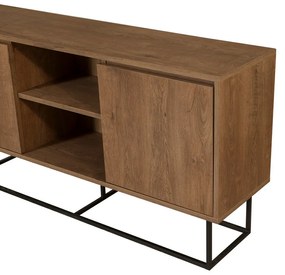 Dulap Tela Walnut and Black